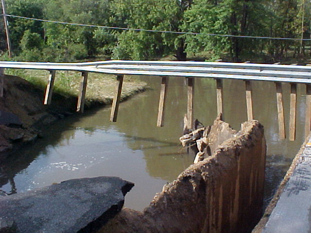 STH 60 Bridge washout